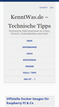 Mobile Screenshot of kenntwas.de